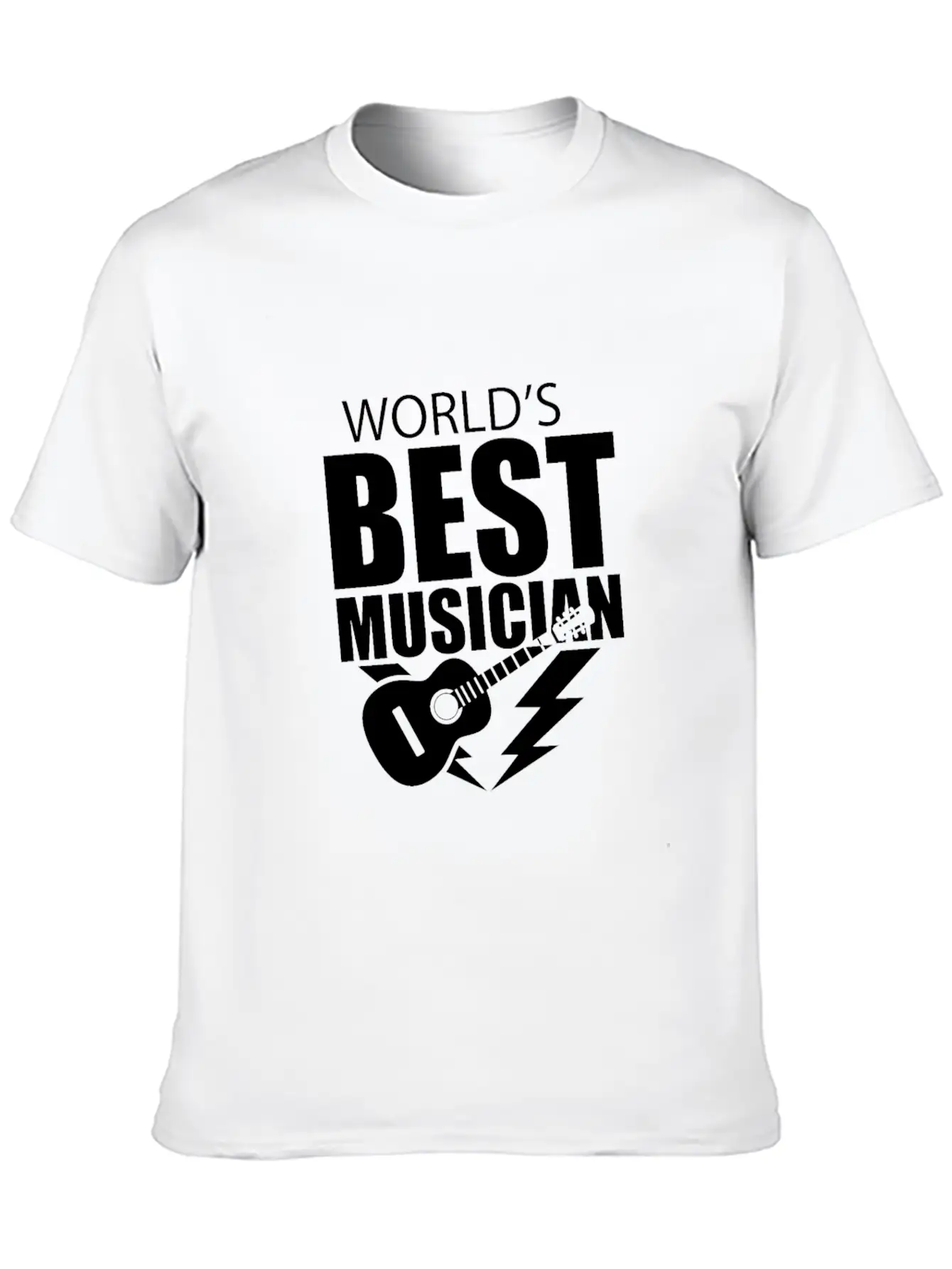Musician Essential Cotton Tee For Daily Outfits – Unisex Style
