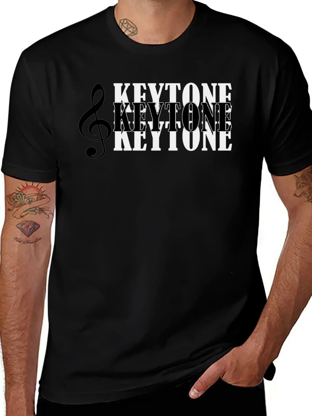 Musician KeyTone Sol Essential Cotton Tee For Daily Outfits – Unisex Style