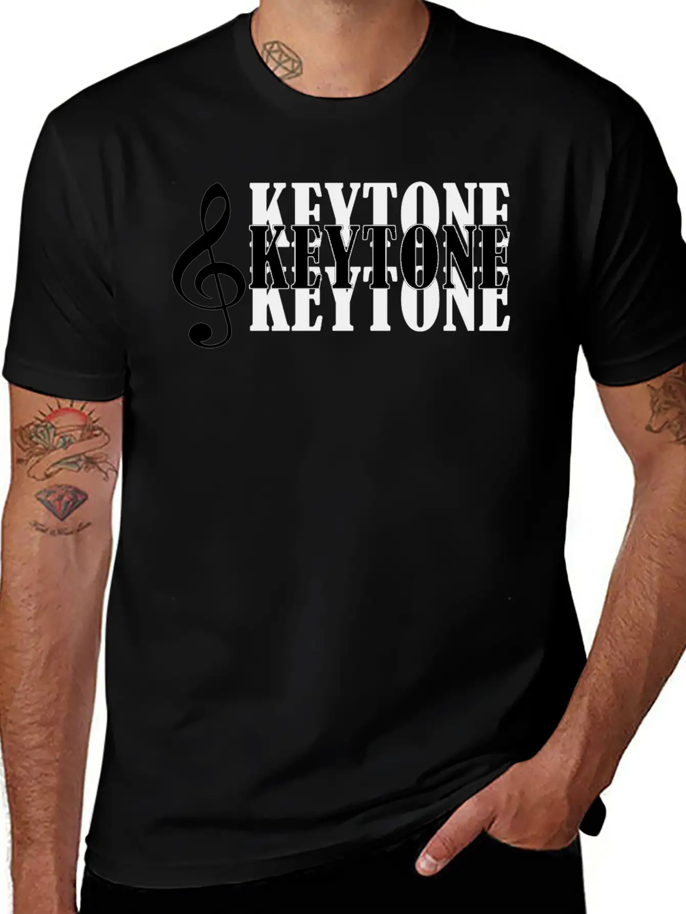 Musician KeyTone Sol Essential Cotton Tee For Daily Outfits – Unisex Style
