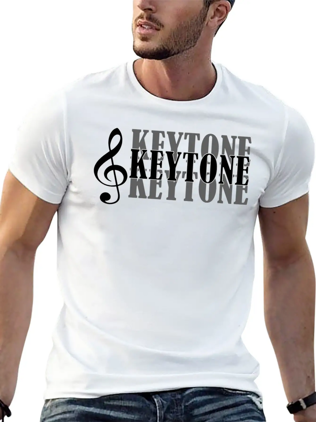 Musician KeyTone Sol Essential Cotton Tee For Daily Outfits – Unisex Style