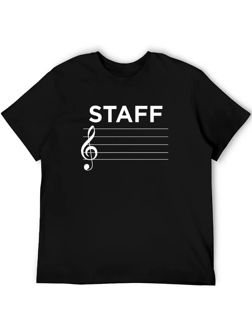 Musician Music Staff Essential Cotton Tee For Daily Outfits – Unisex Style
