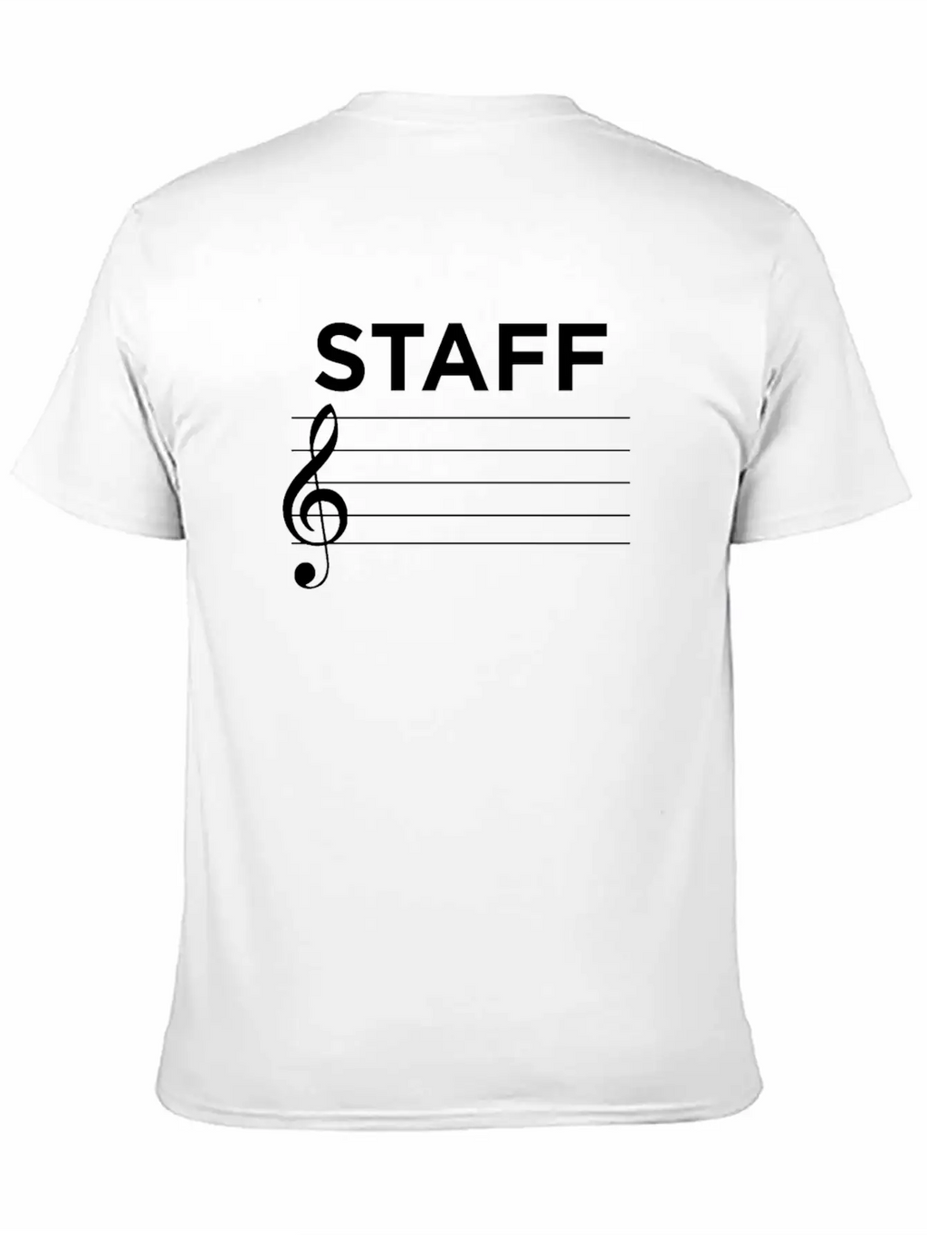 Musician Music Staff Essential Cotton Tee For Daily Outfits – Unisex Style