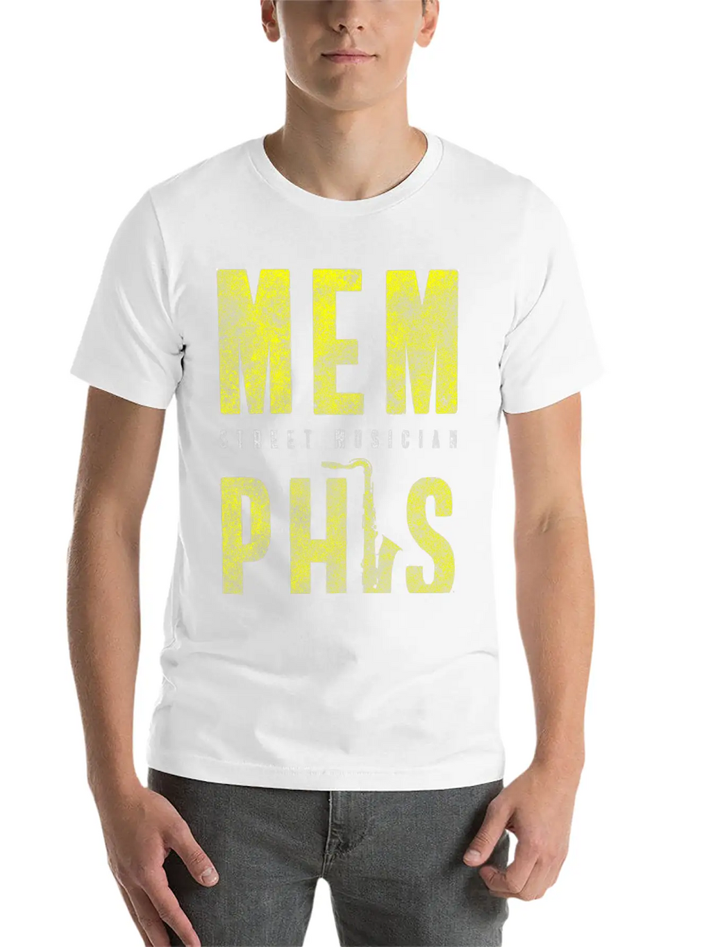 Musician Street Solo Entertainer Stage Breathable Soft Cotton T-Shirt – Timeless Casual Look