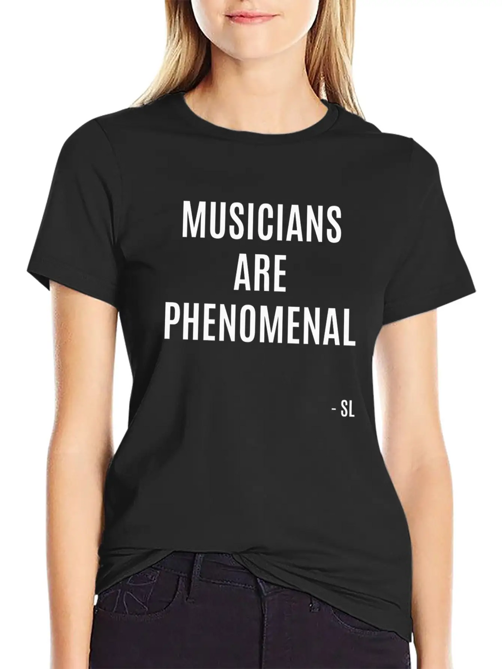 Musicians Are PHENOMENAL Unisex Casual T-Shirt – Clean Design For Daily Comfort