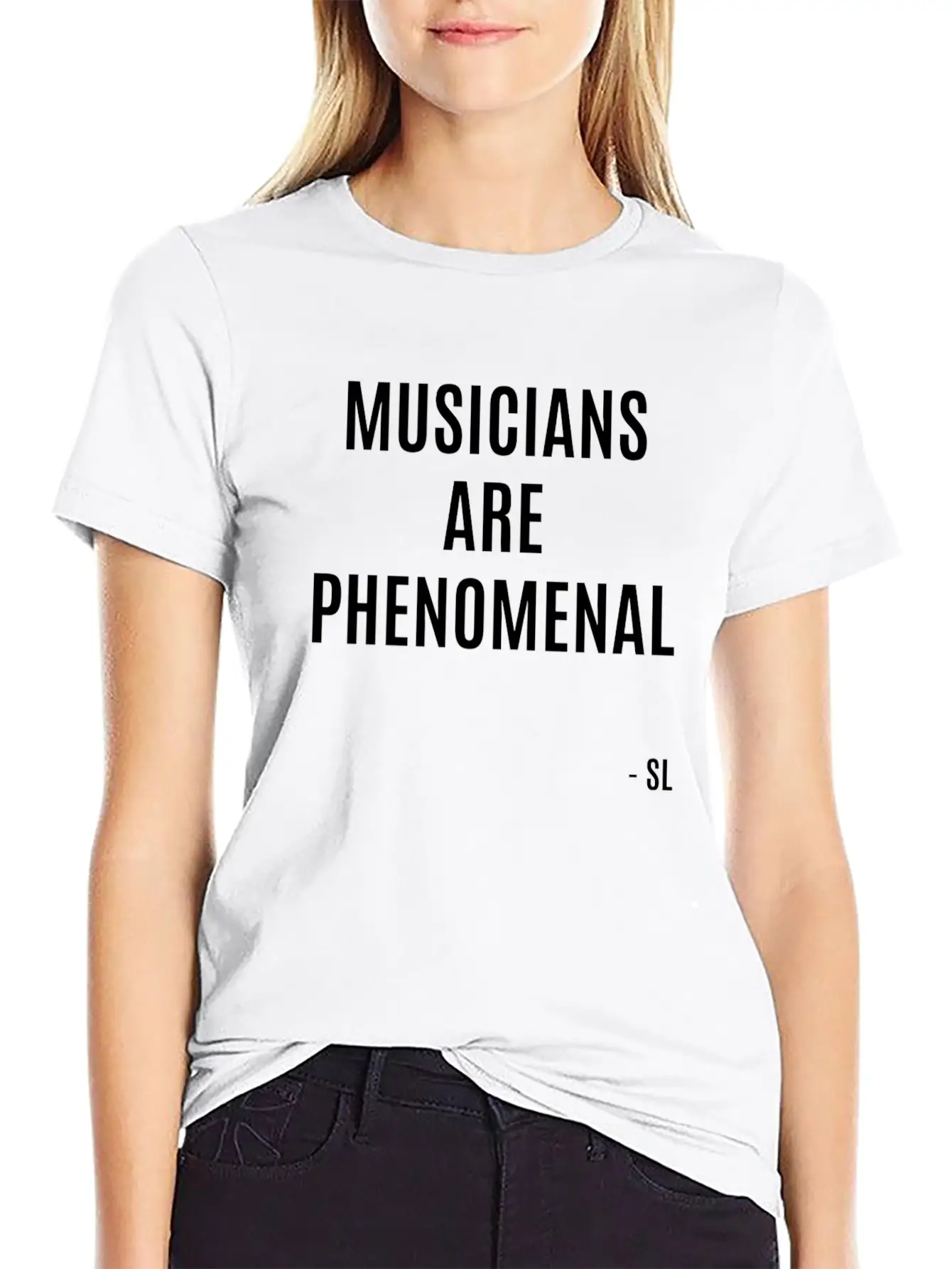 Musicians Are PHENOMENAL Unisex Casual T-Shirt – Clean Design For Daily Comfort