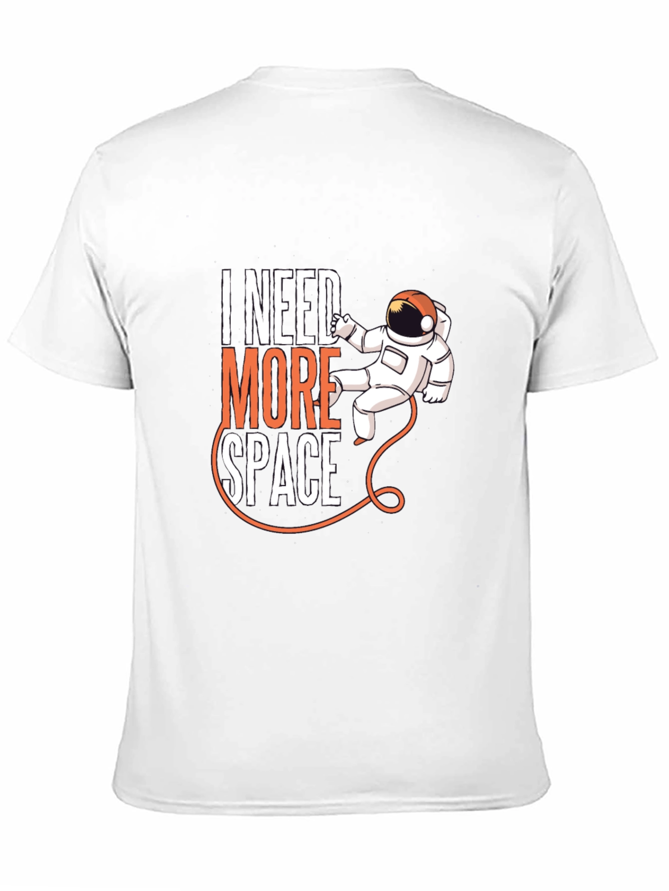 I Need More Space Astronaut Graphic Tee