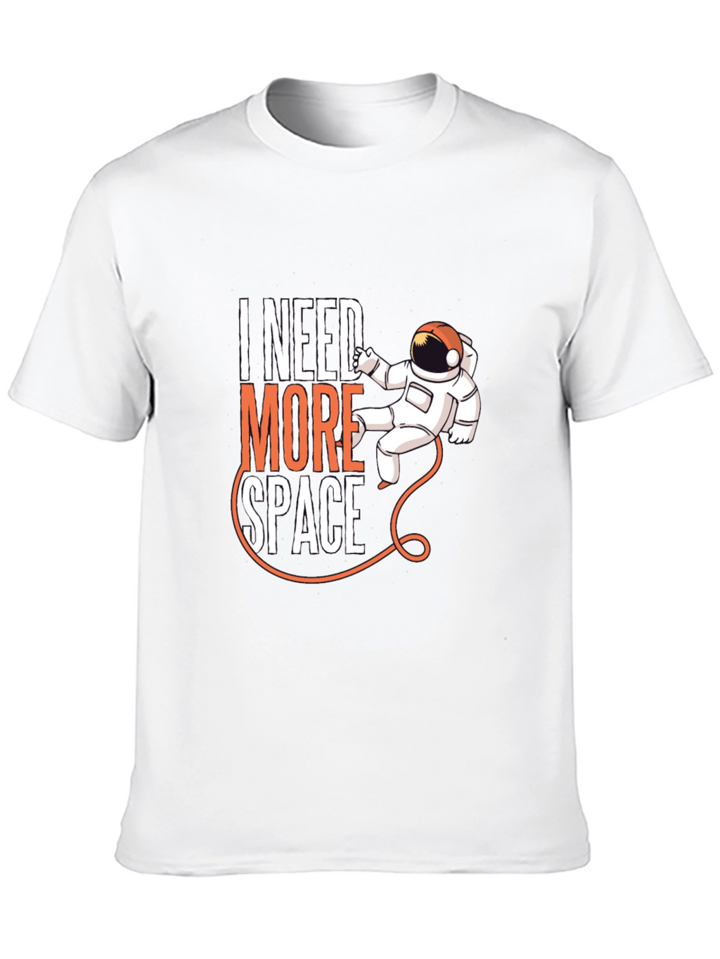I Need More Space Astronaut Graphic Tee