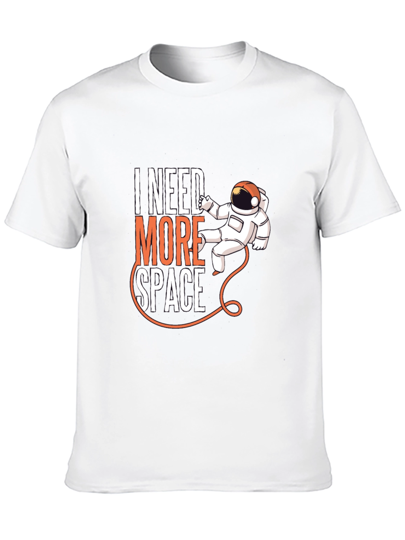I Need More Space Astronaut Graphic Tee