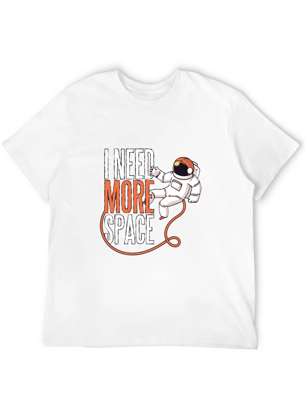 I Need More Space Astronaut Graphic Tee