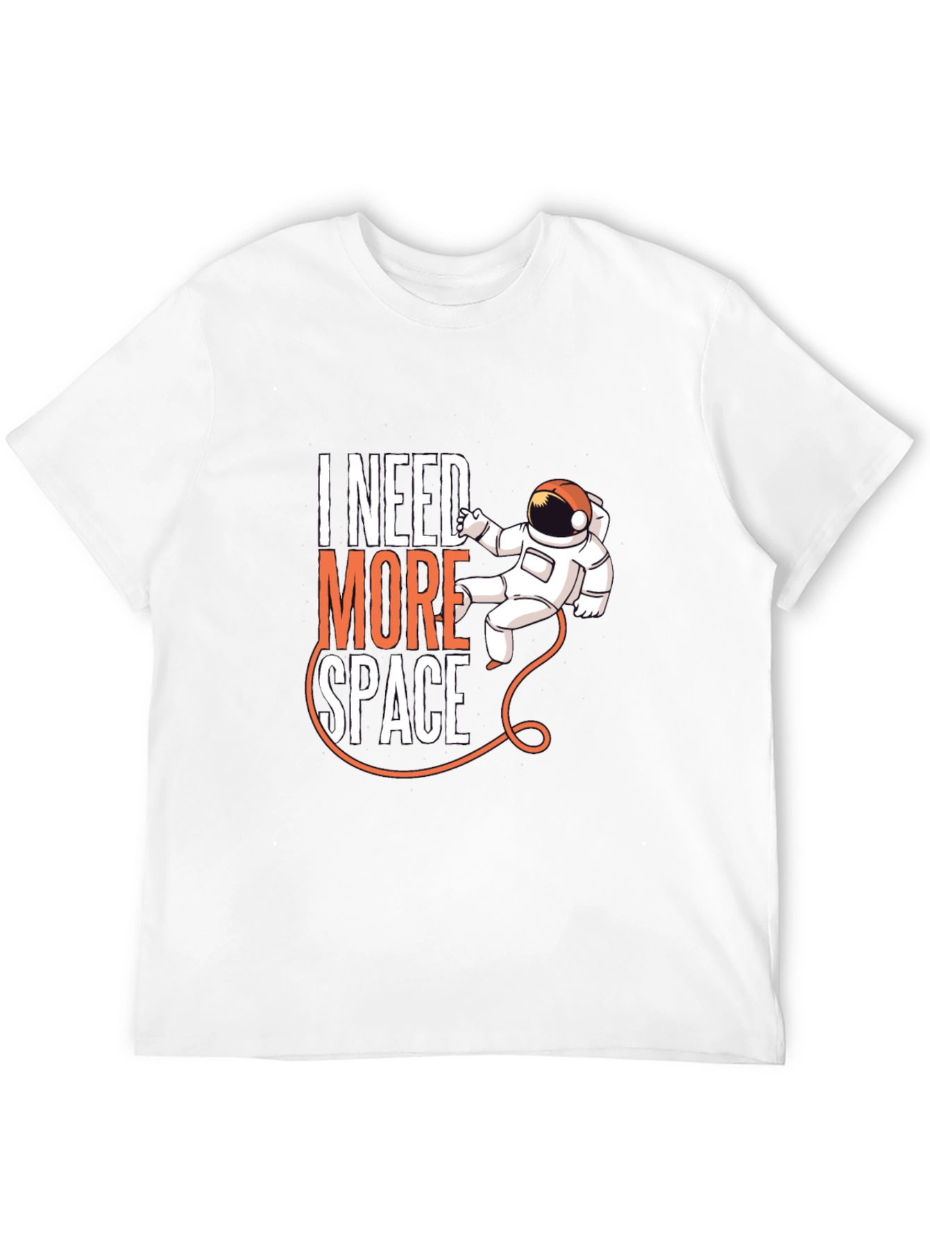 I Need More Space Astronaut Graphic Tee