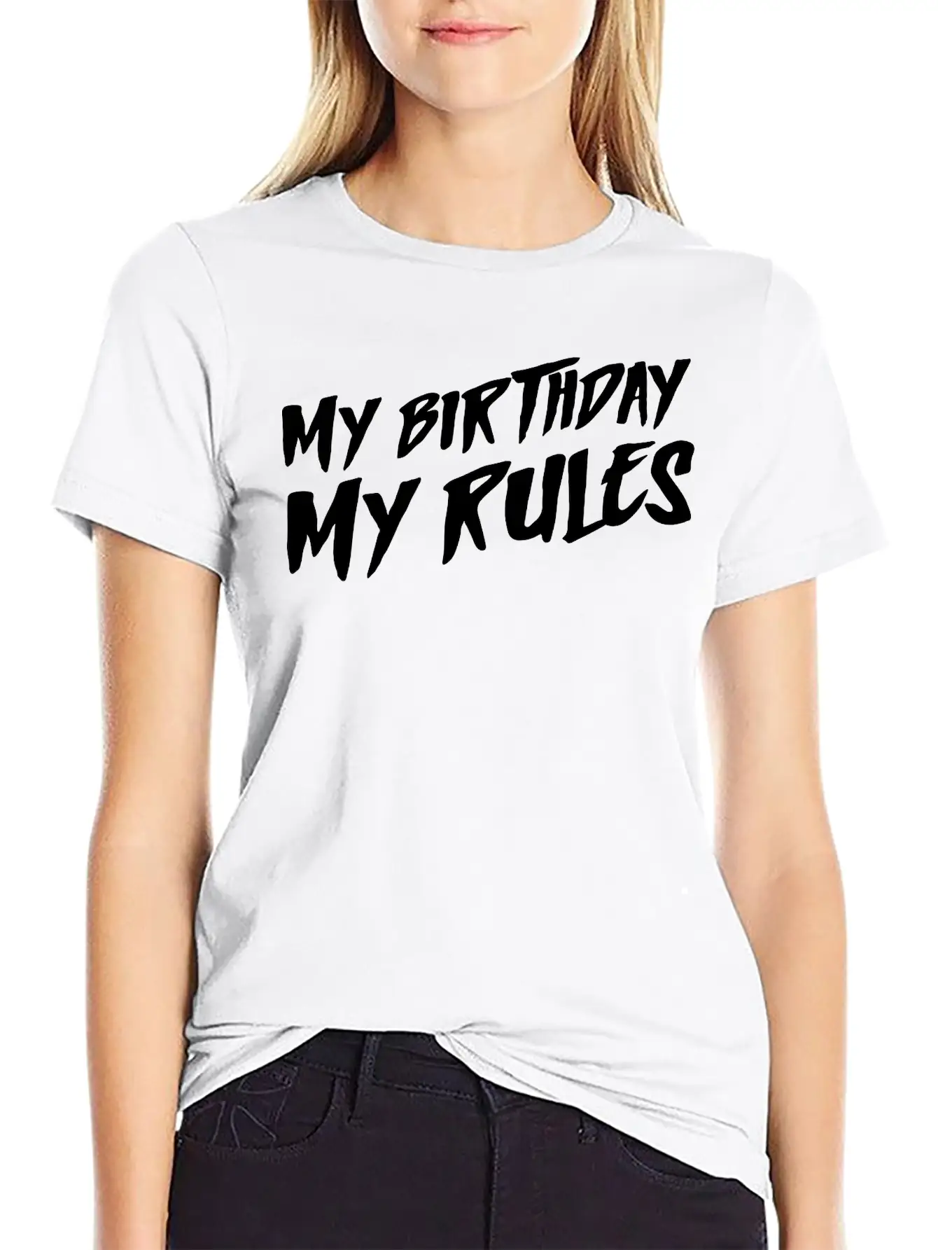 My Birthday My Rules Breathable Graphic T-Shirt – Perfect For Casual Days