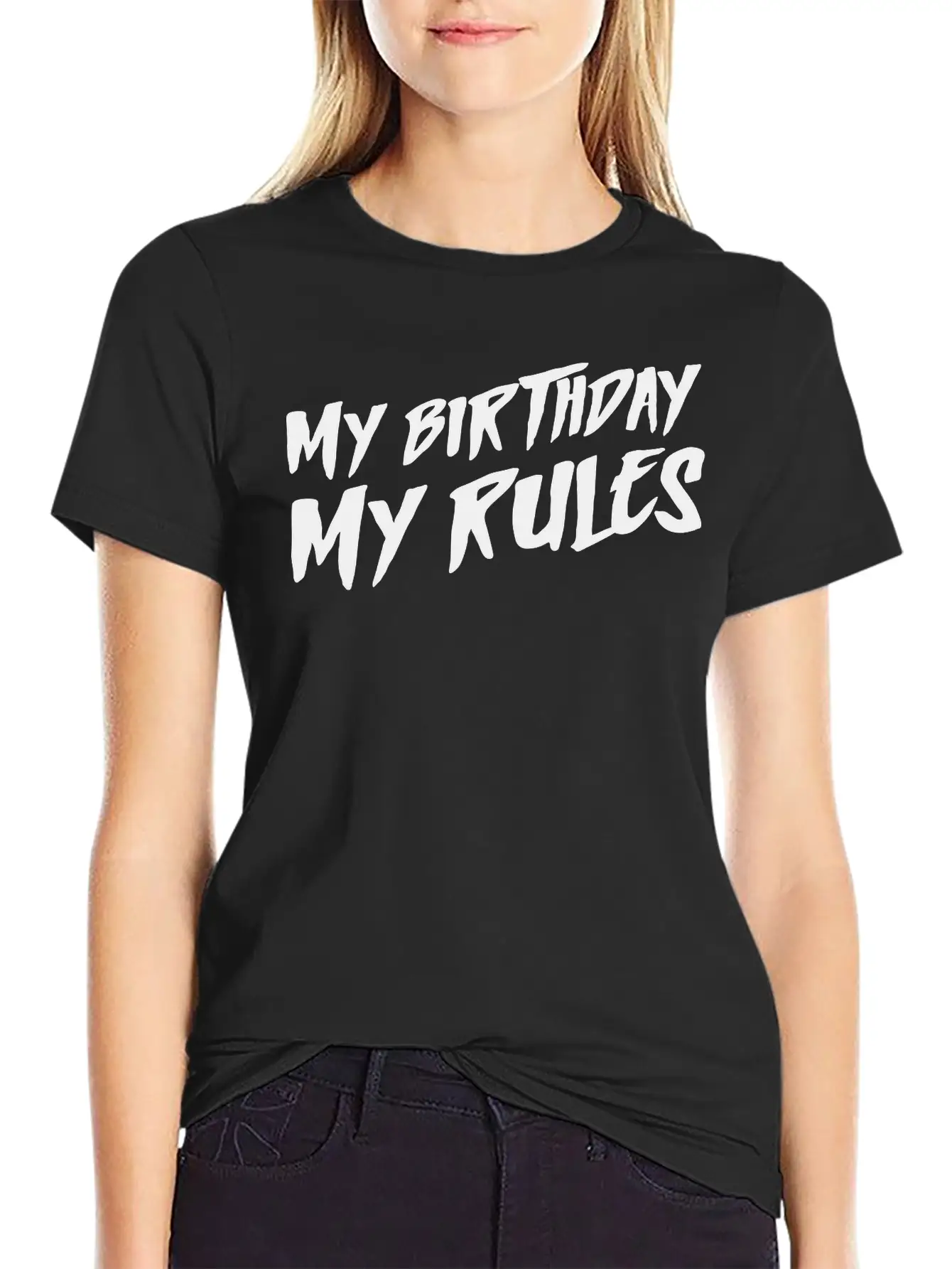 My Birthday My Rules Breathable Graphic T-Shirt – Perfect For Casual Days