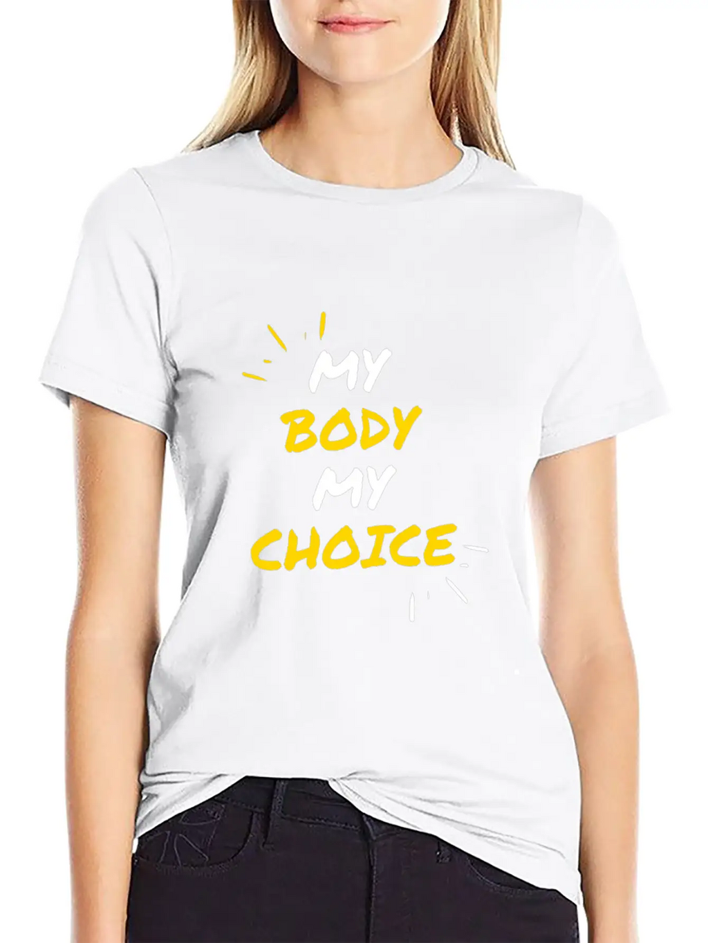 My Body My Choice Unisex Casual T-Shirt – Clean Design For Daily Comfort