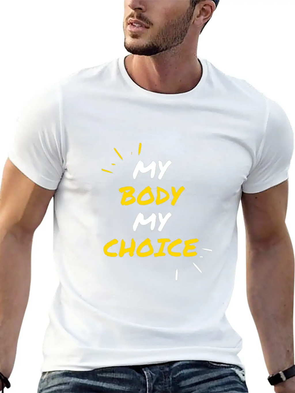 My Body My Choice Unisex Casual T-Shirt – Clean Design For Daily Comfort