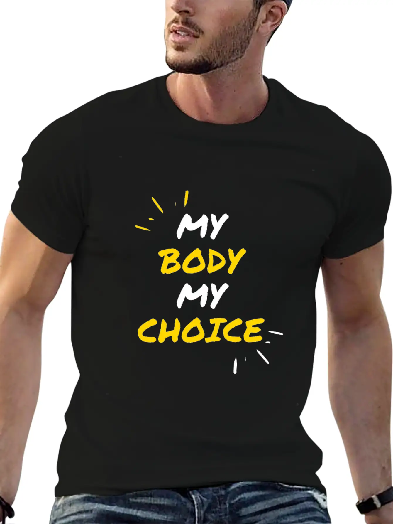 My Body My Choice Unisex Casual T-Shirt – Clean Design For Daily Comfort