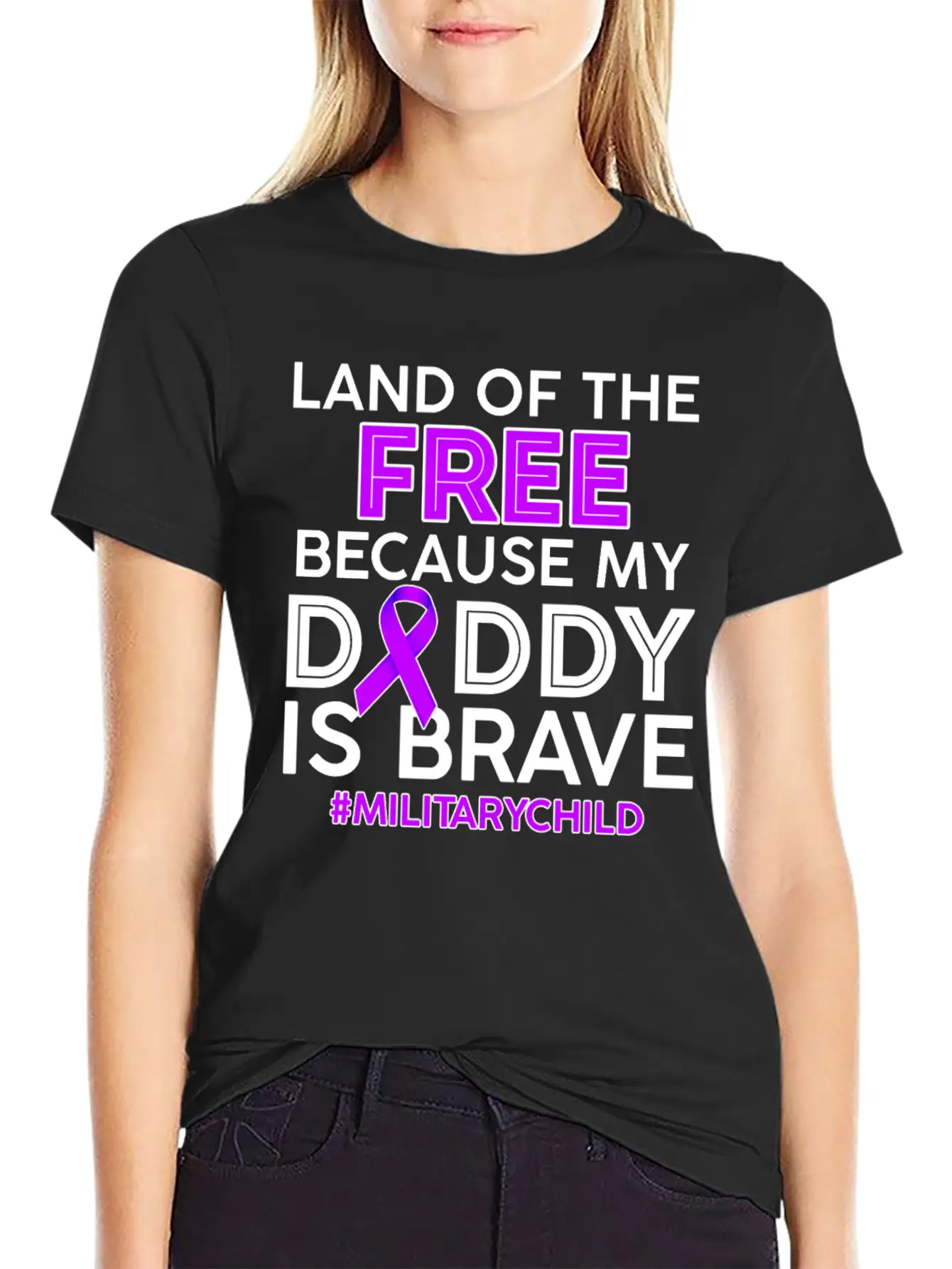 My Daddy Is Brave Military Child Tshirt Essential Cotton Tee For Daily Outfits – Unisex Style