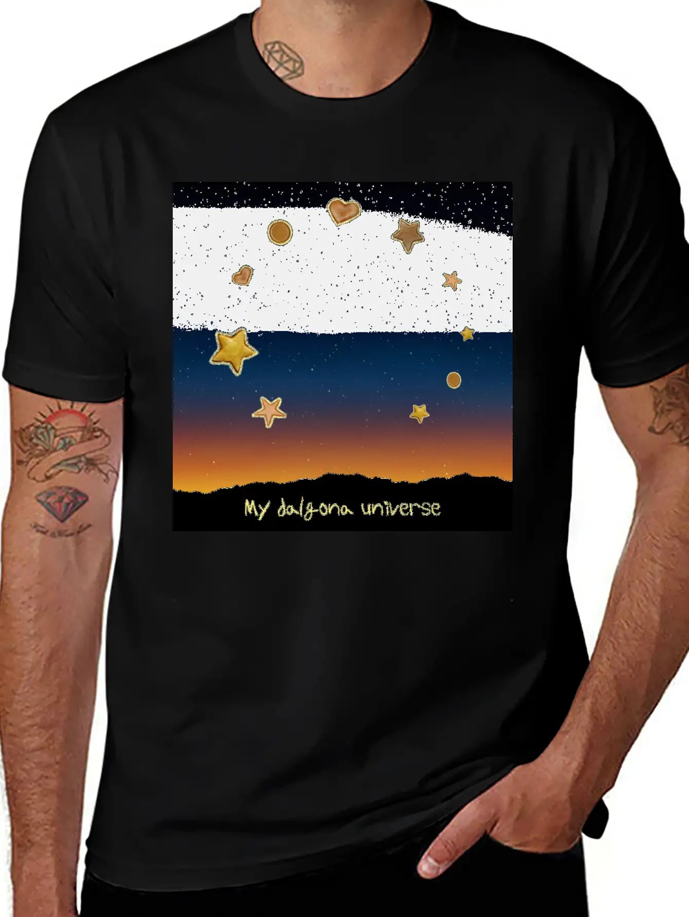 My Dalgona Universe Breathable Soft Cotton T-Shirt – Timeless Casual Look