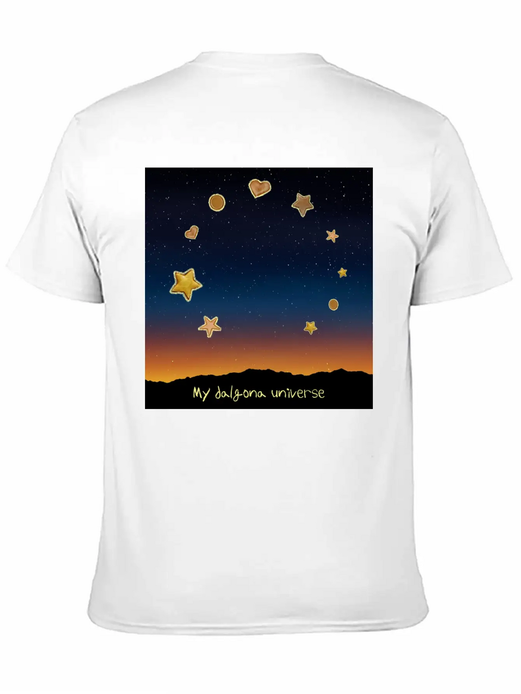 My Dalgona Universe Breathable Soft Cotton T-Shirt – Timeless Casual Look