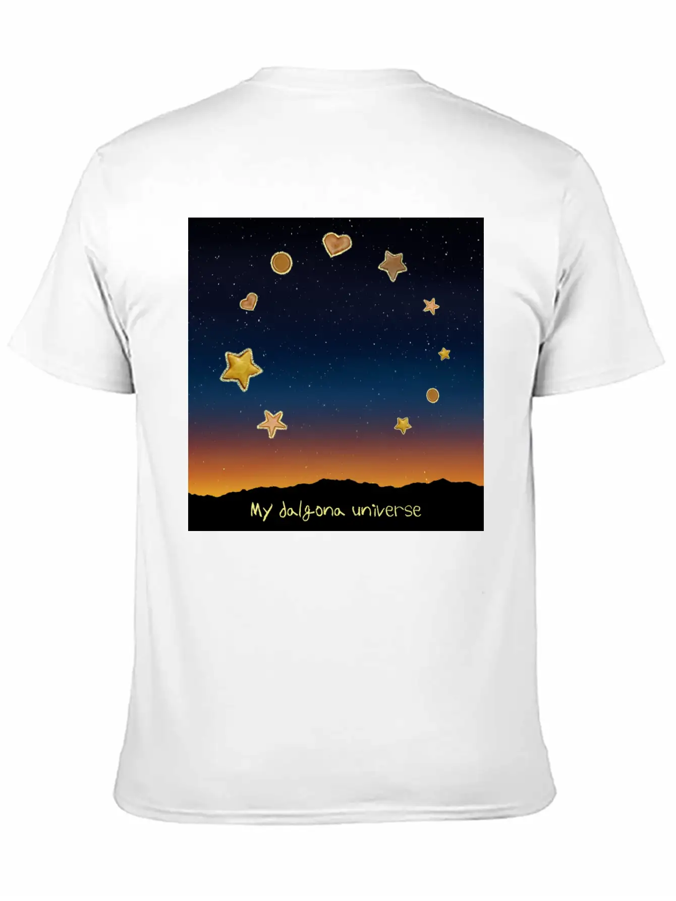 My Dalgona Universe Breathable Soft Cotton T-Shirt – Timeless Casual Look