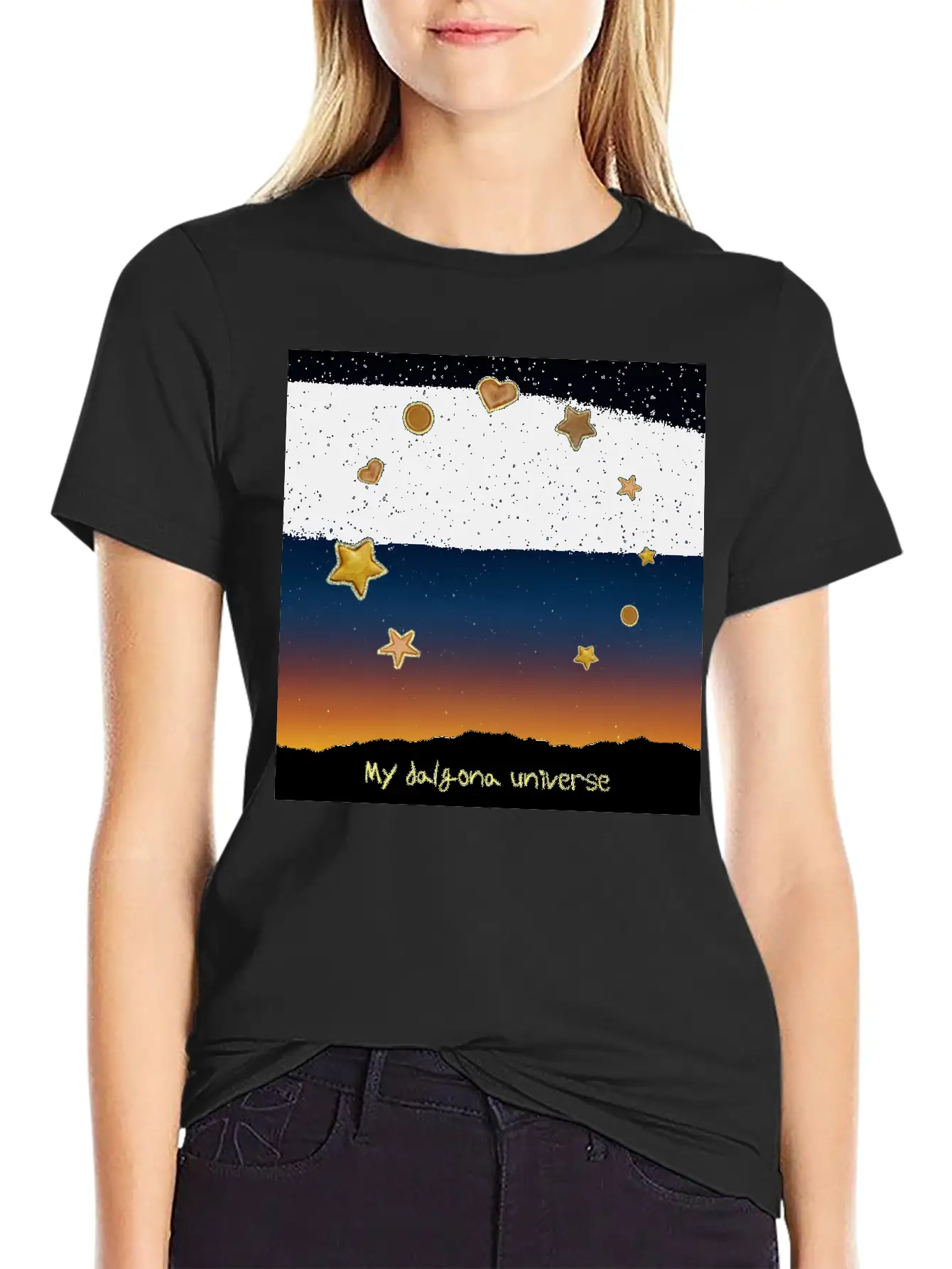 My Dalgona Universe Breathable Soft Cotton T-Shirt – Timeless Casual Look
