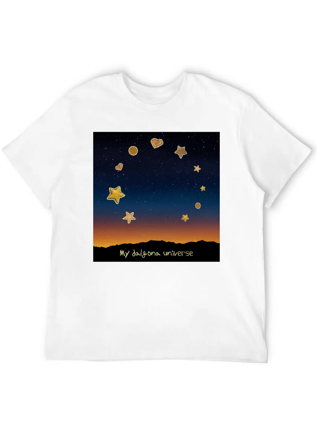 My Dalgona Universe Breathable Soft Cotton T-Shirt – Timeless Casual Look