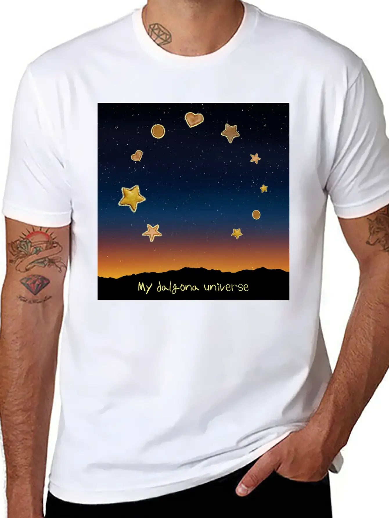 My Dalgona Universe Breathable Soft Cotton T-Shirt – Timeless Casual Look