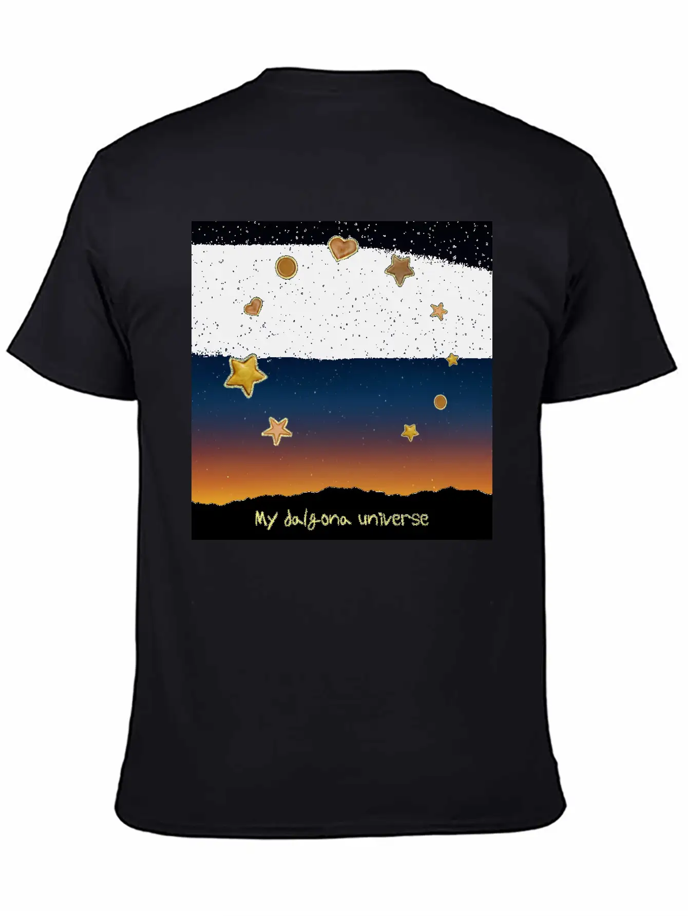 My Dalgona Universe Breathable Soft Cotton T-Shirt – Timeless Casual Look