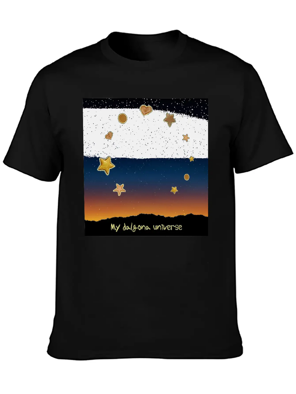 My Dalgona Universe Breathable Soft Cotton T-Shirt – Timeless Casual Look