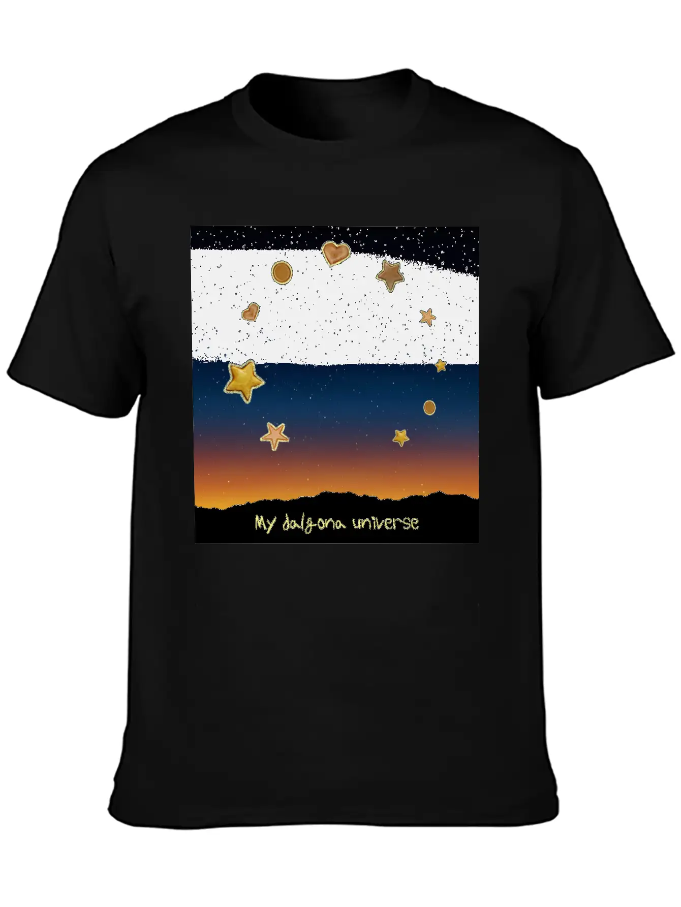 My Dalgona Universe Breathable Soft Cotton T-Shirt – Timeless Casual Look