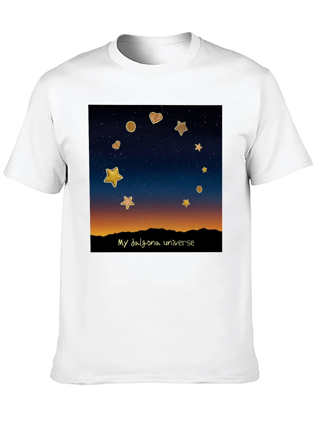 My Dalgona Universe Breathable Soft Cotton T-Shirt – Timeless Casual Look