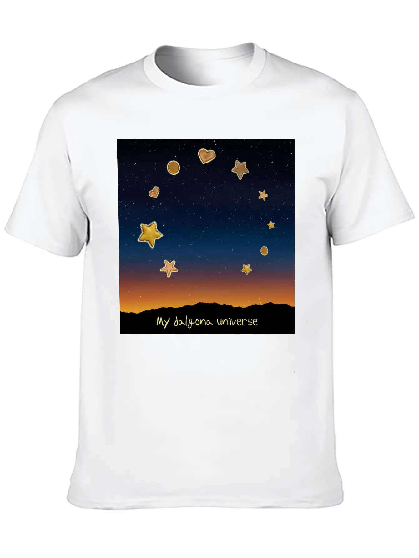 My Dalgona Universe Breathable Soft Cotton T-Shirt – Timeless Casual Look
