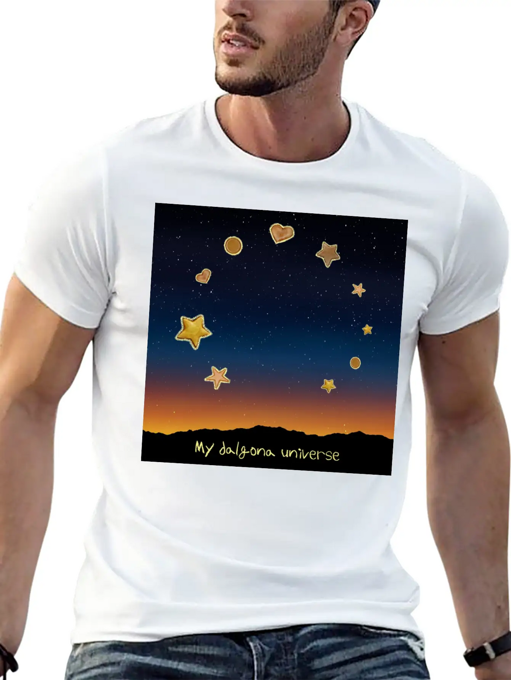 My Dalgona Universe Breathable Soft Cotton T-Shirt – Timeless Casual Look