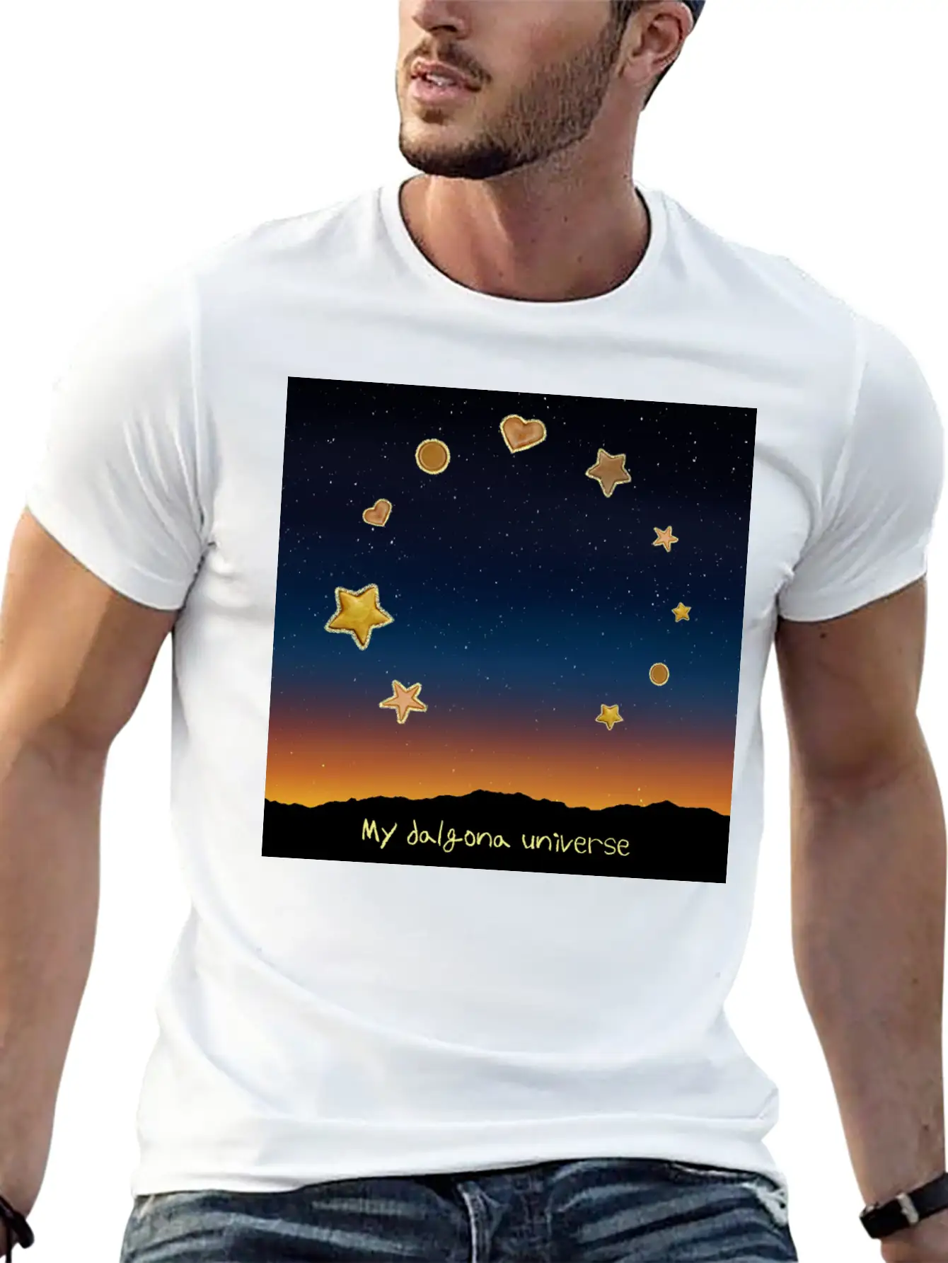 My Dalgona Universe Breathable Soft Cotton T-Shirt – Timeless Casual Look