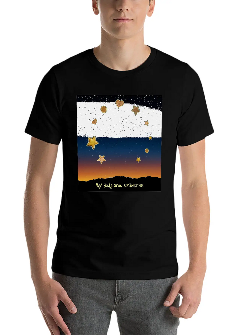 My Dalgona Universe Breathable Soft Cotton T-Shirt – Timeless Casual Look
