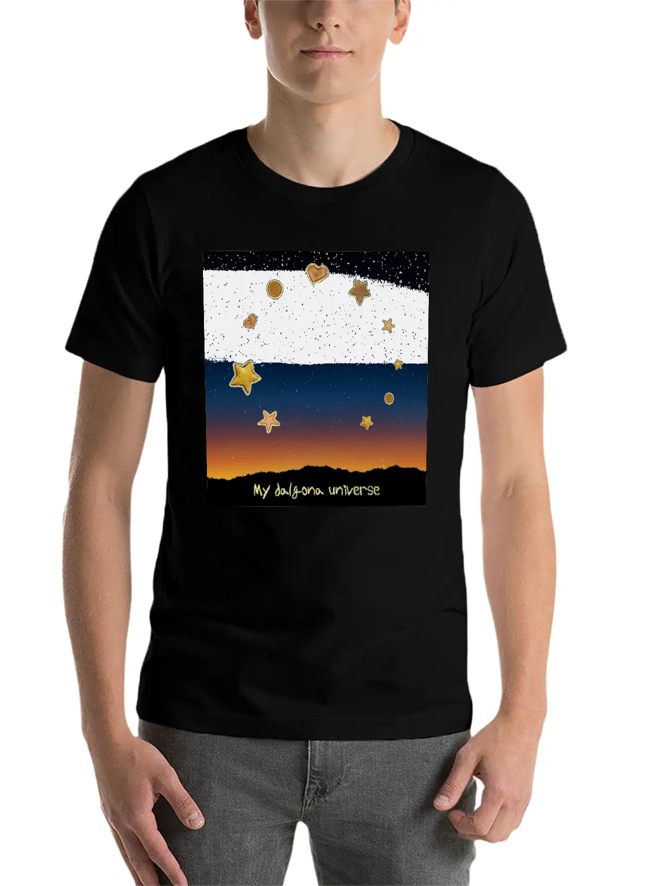 My Dalgona Universe Breathable Soft Cotton T-Shirt – Timeless Casual Look