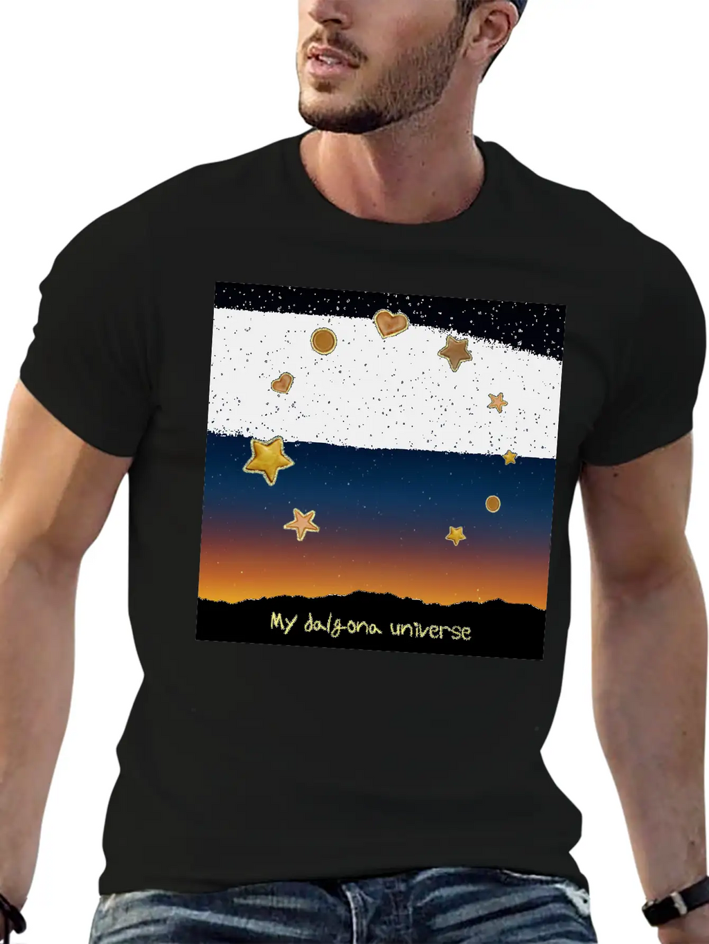 My Dalgona Universe Breathable Soft Cotton T-Shirt – Timeless Casual Look