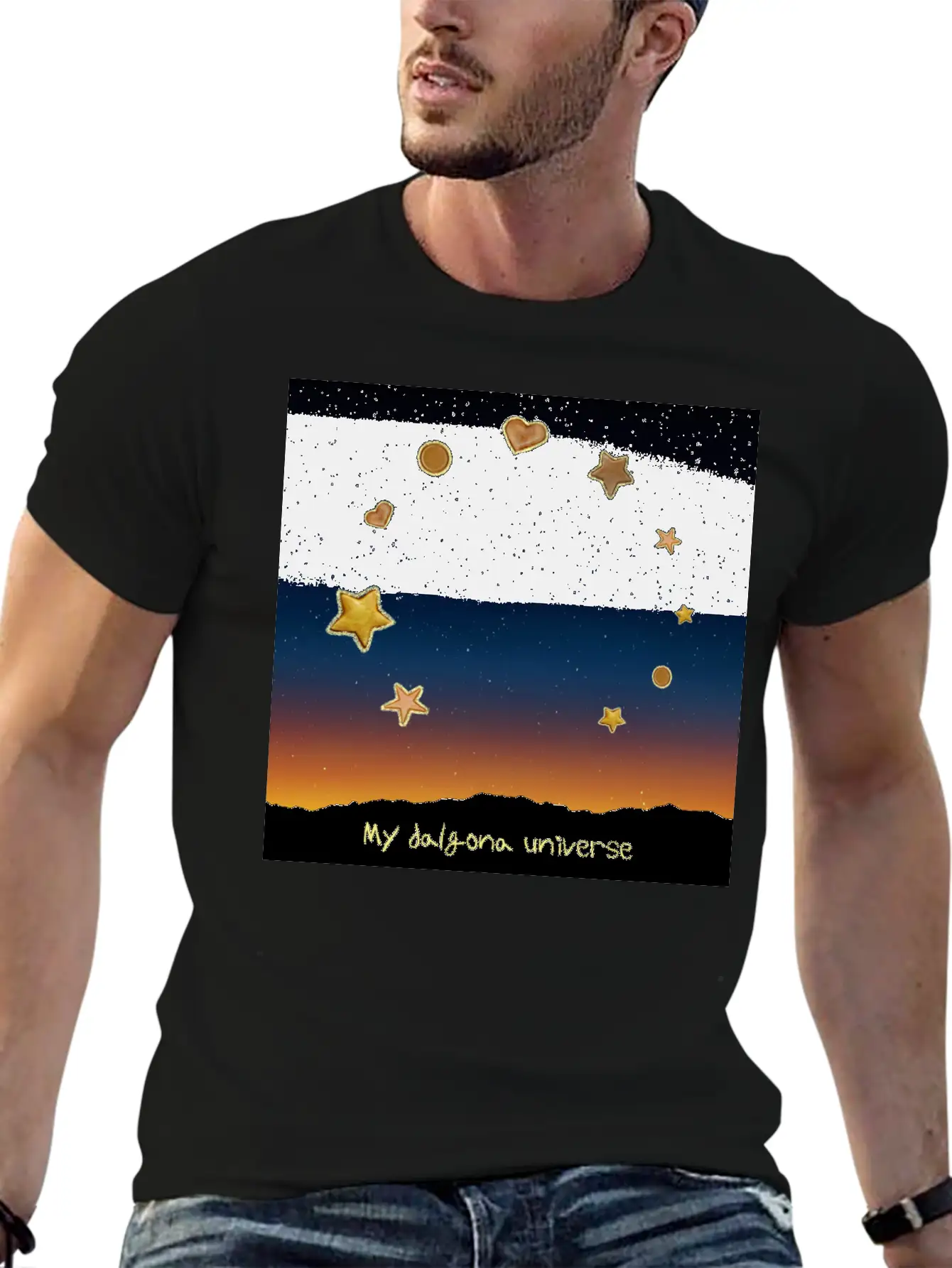 My Dalgona Universe Breathable Soft Cotton T-Shirt – Timeless Casual Look