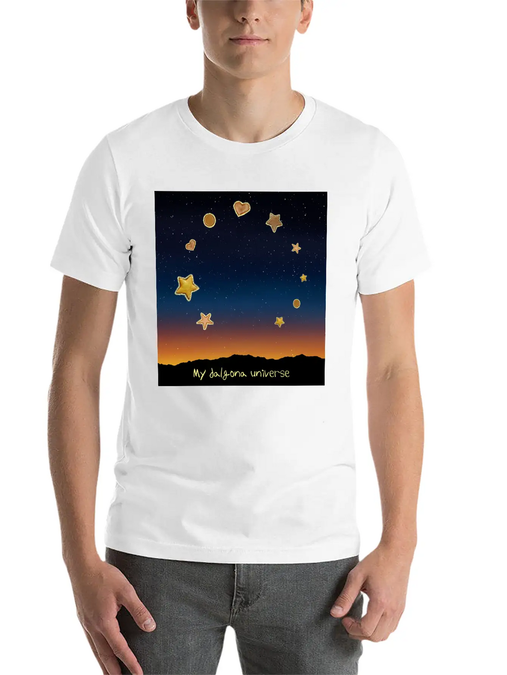 My Dalgona Universe Breathable Soft Cotton T-Shirt – Timeless Casual Look