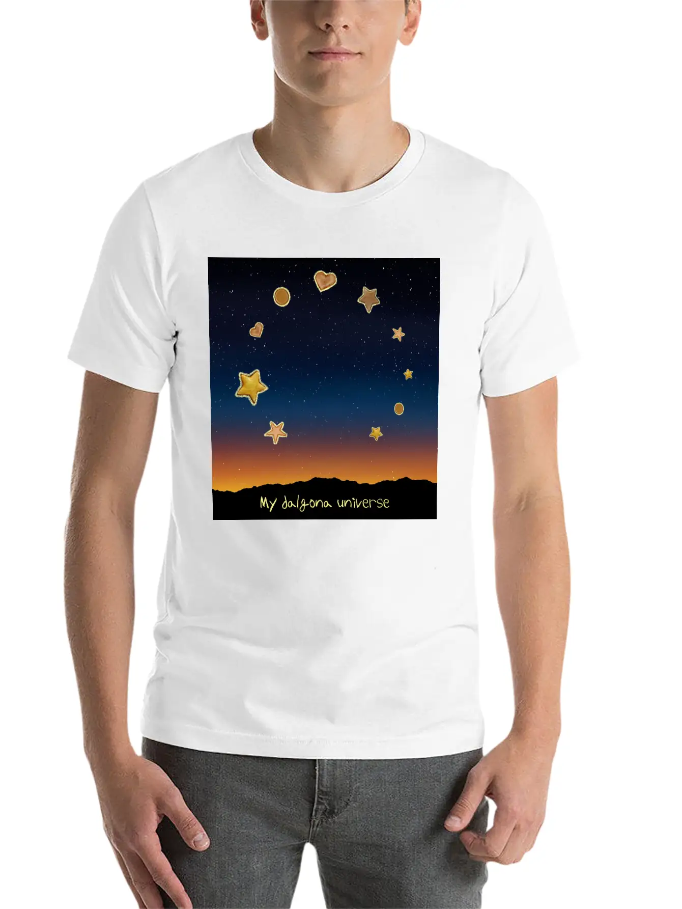 My Dalgona Universe Breathable Soft Cotton T-Shirt – Timeless Casual Look