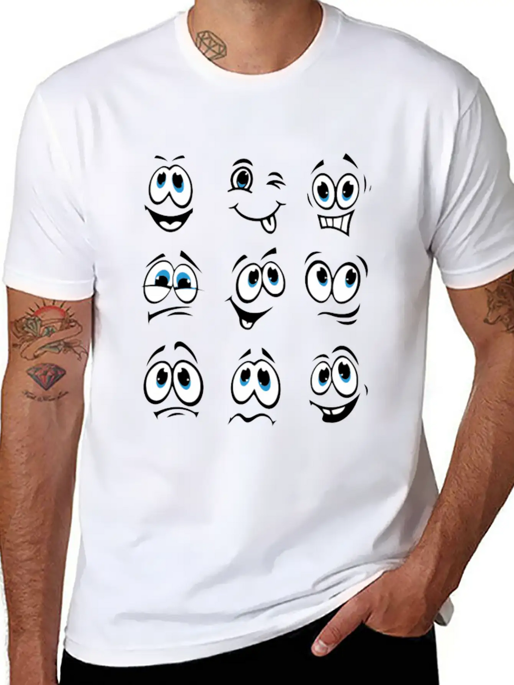 My Emotional Personalities Funny Tshirt Unisex Casual T-Shirt – Clean Design For Daily Comfort