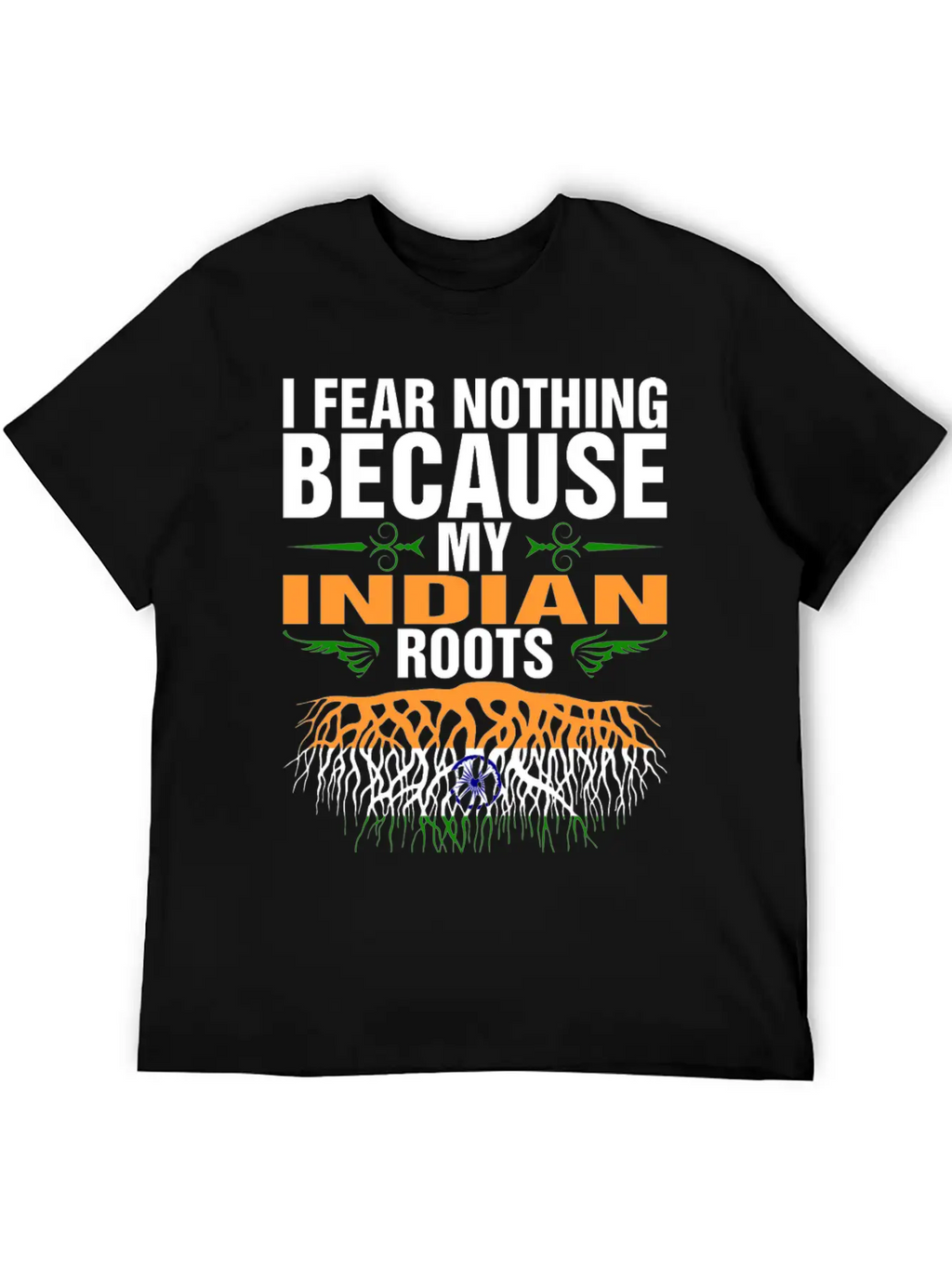 My Indian Roots Unisex Short Sleeve Soft Cotton T-Shirt – Casual Everyday Wear