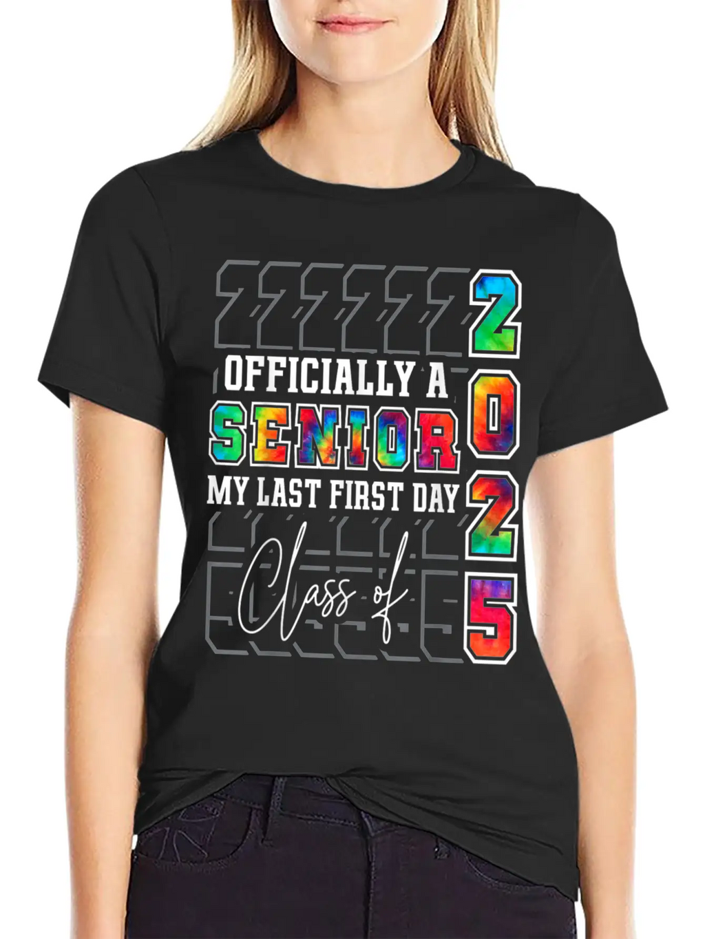 My Last First Day Of Class Of 2025 Senior Graduati Essential Cotton Tee For Daily Outfits – Unisex Style