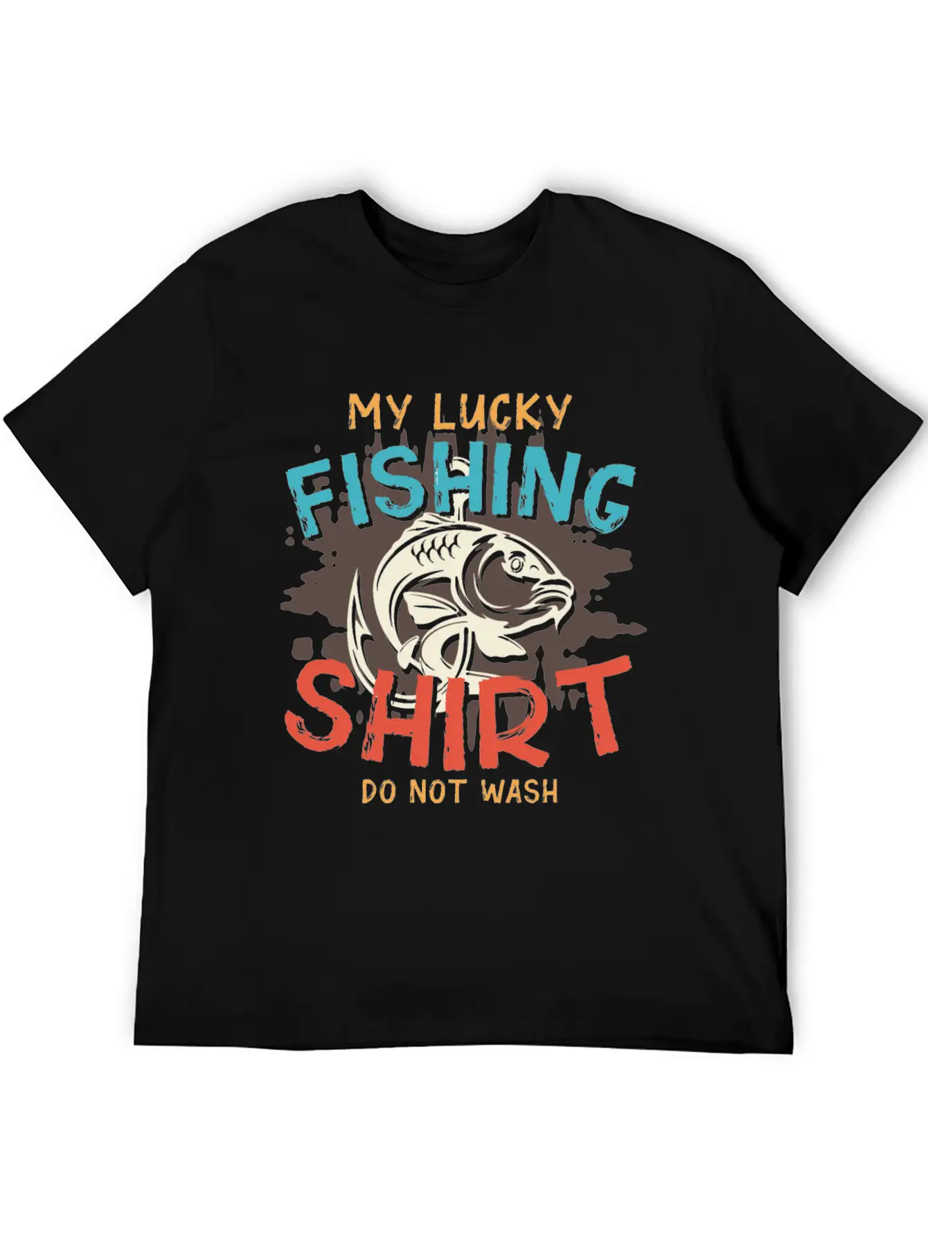 My Lucky Fishing Shirt Do Not Wash Essential Cotton Tee For Daily Outfits – Unisex Style