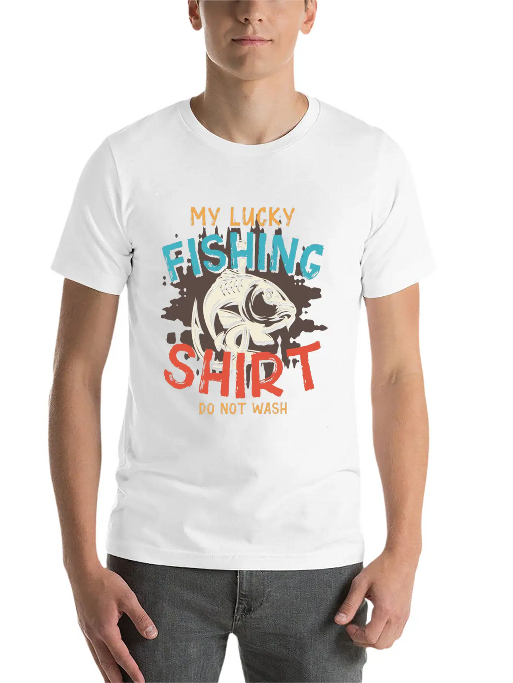 My Lucky Fishing Shirt Do Not Wash Essential Cotton Tee For Daily Outfits – Unisex Style
