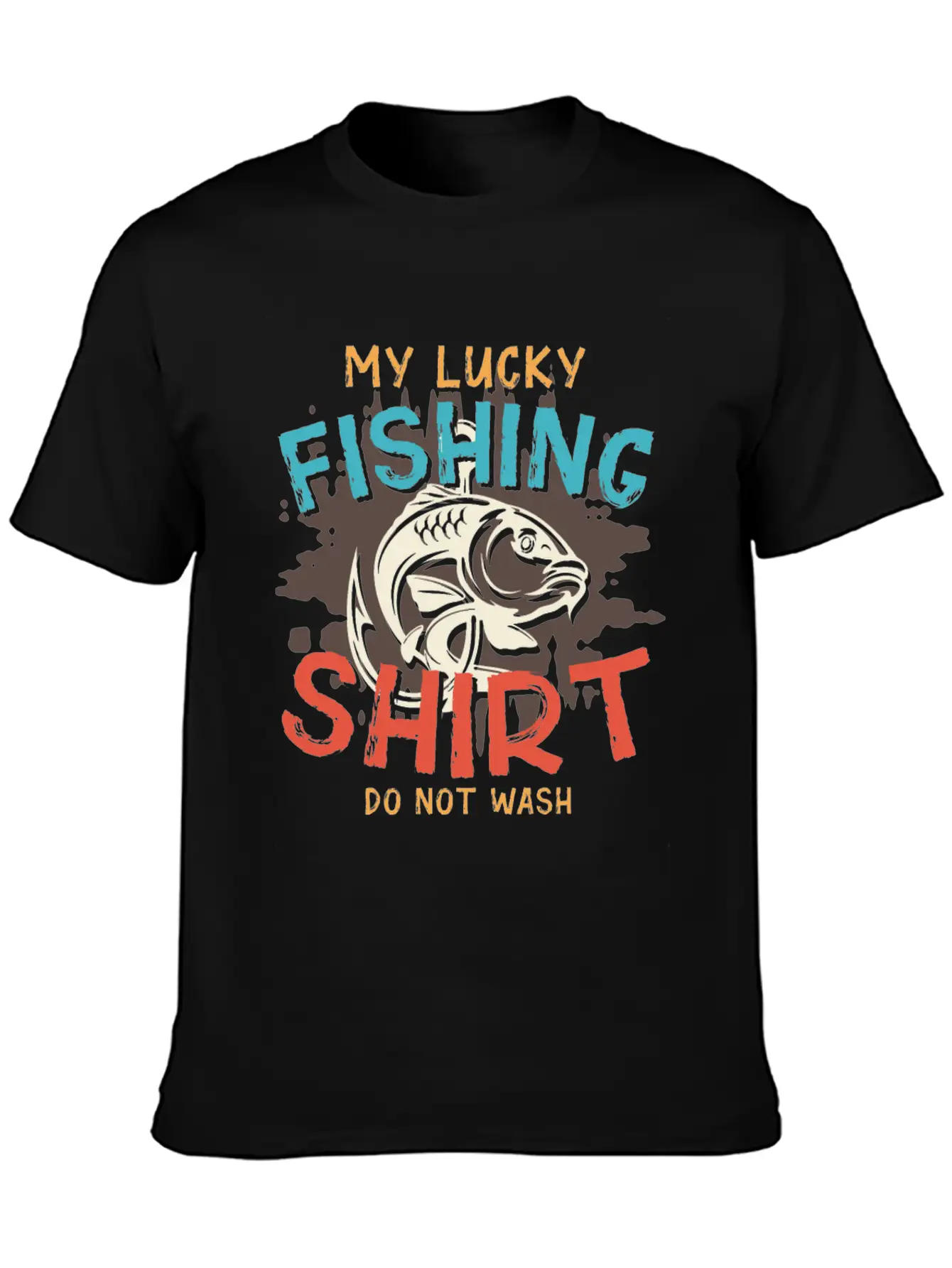 My Lucky Fishing Shirt Do Not Wash Essential Cotton Tee For Daily Outfits – Unisex Style