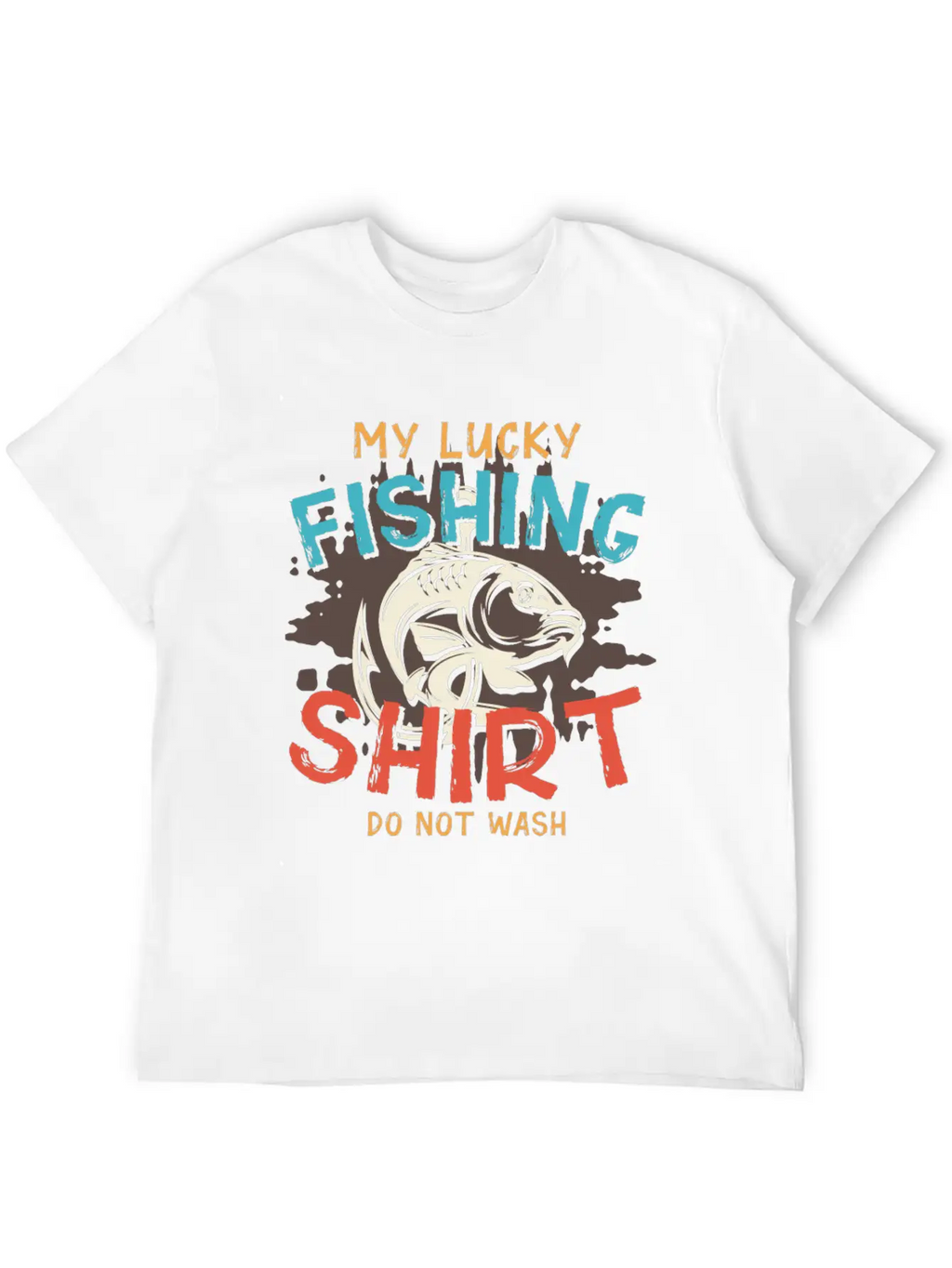 My Lucky Fishing Shirt Do Not Wash Essential Cotton Tee For Daily Outfits – Unisex Style