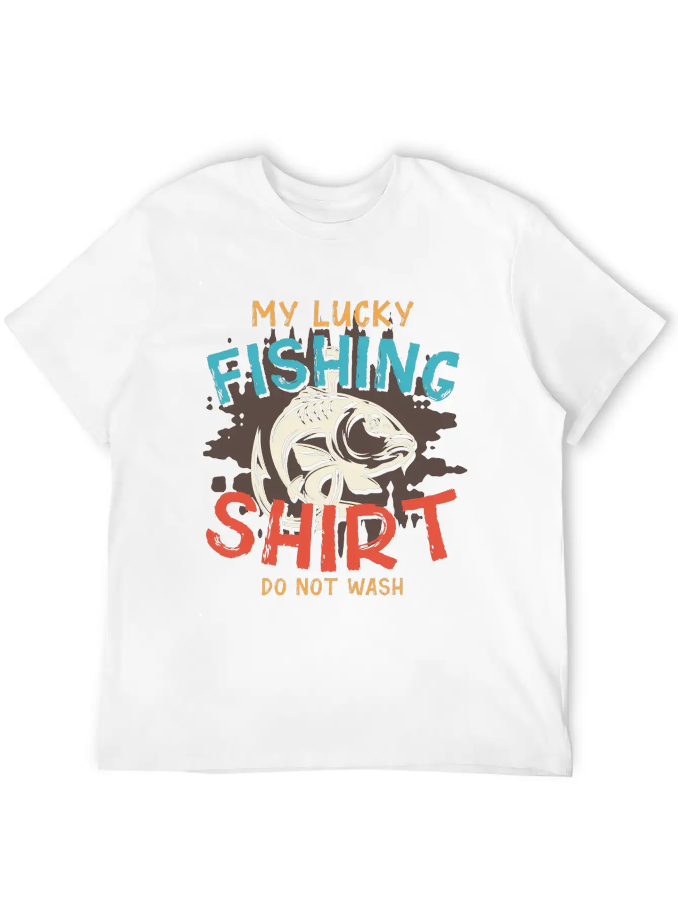 My Lucky Fishing Shirt Do Not Wash Essential Cotton Tee For Daily Outfits – Unisex Style