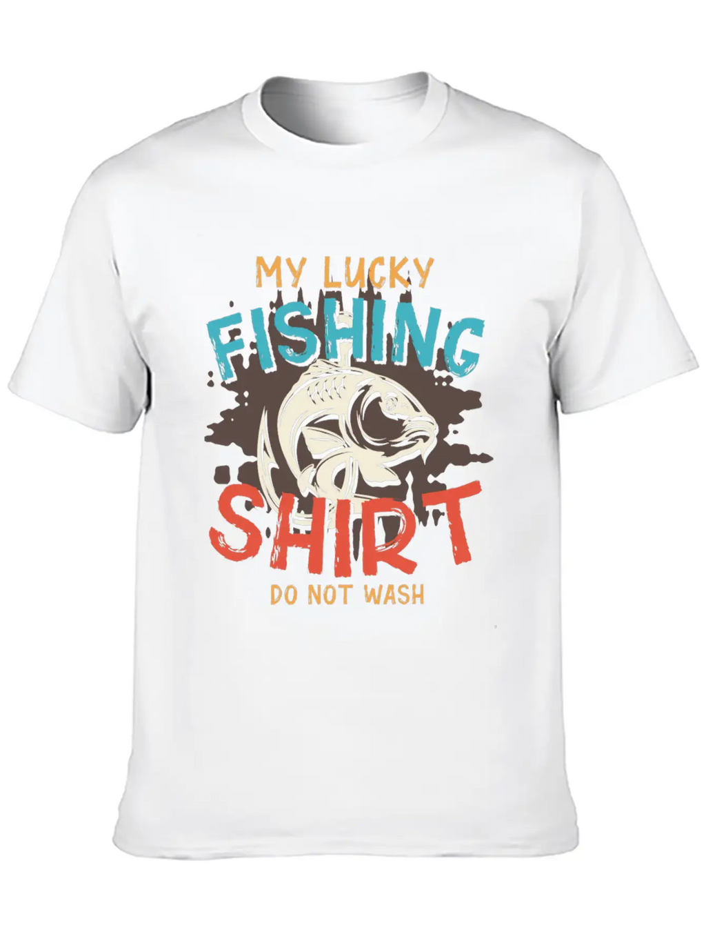My Lucky Fishing Shirt Do Not Wash Essential Cotton Tee For Daily Outfits – Unisex Style