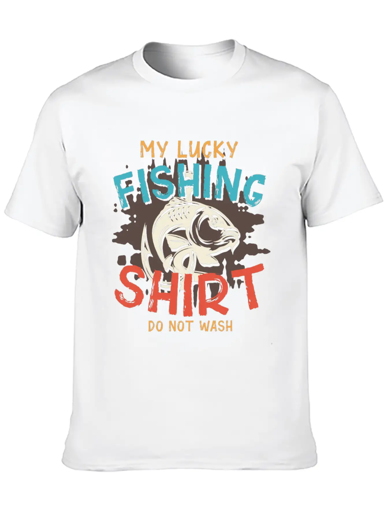 My Lucky Fishing Shirt Do Not Wash Essential Cotton Tee For Daily Outfits – Unisex Style