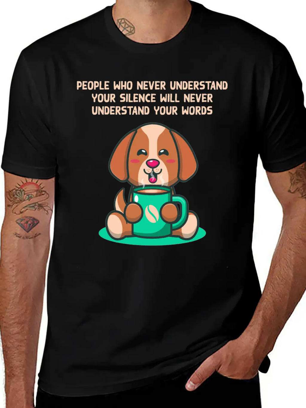 My Silence Speaks Louder Introvert Problem Antisoc Unisex Casual T-Shirt – Clean Design For Daily Comfort